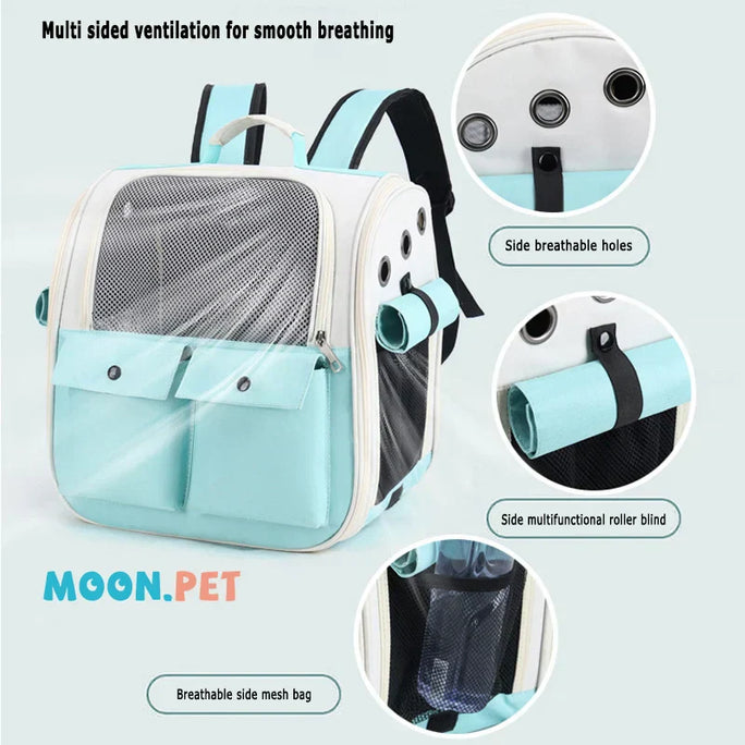 Foldable Cat Carrier Backpack